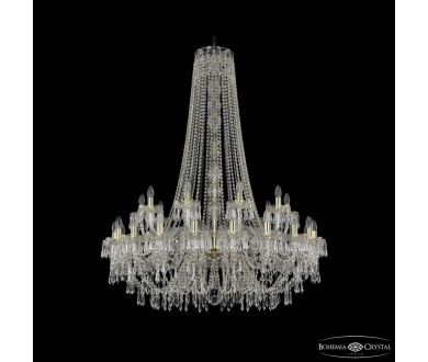 Подвесная люстра Bohemia Ivele Crystal 1403/20+10/400/h-117 G