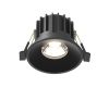 Встраиваемый светильник Maytoni Round DL058-12W-DTW-B