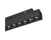 Трековый магнитный светильник Arlight MAG-ORIENT-DOTS-L465-16W Day4000-MIX (BK, 24 deg, 48V, DALI) 041879
