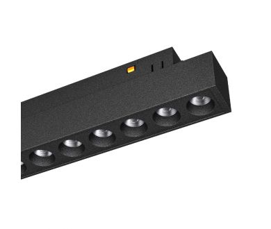 Трековый магнитный светильник Arlight MAG-ORIENT-DOTS-L465-16W Day4000-MIX (BK, 24 deg, 48V, DALI) 041879