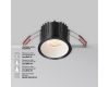 Встраиваемый светильник Maytoni Alfa LED DL043-01-15W3K-RD-B-1