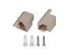 Заглушка Arlight SL-KANT-H10-SQUARE CHAMPAGNE GOLD (Пластик) 059036
