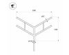 Кронштейн Arlight OXOR-SY4-3000x108-L1300 BLACK 051663