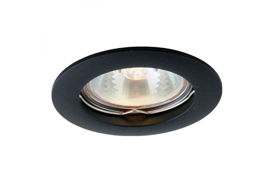 Встраиваемый светильник Arte Lamp Basic A2103PL-1BK