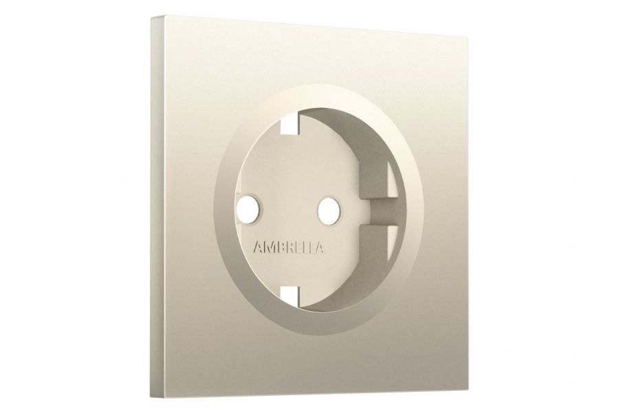 Лицевая панель SIGMA (Шёлк) для электрической розетки с/з QUANT PRO Ambrella Volt SP5460