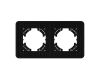 Рамка на 2 поста алюминиевая Arlight FRM-AKIRY-SFAL-2-BK 049738