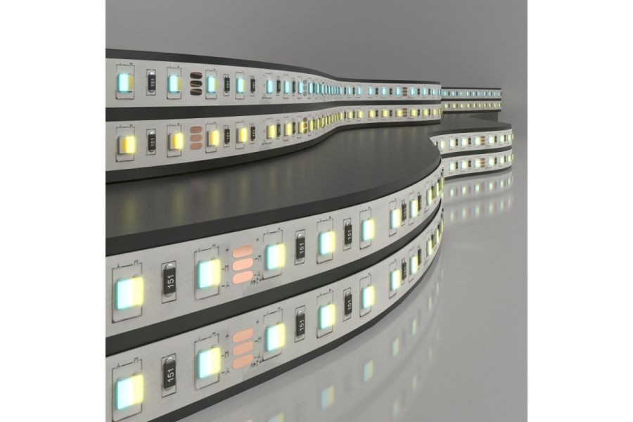 Светодиодная лента Elektrostandard 24V 10W 60LED 5050 IP20 MIX теплый белый/холодный белый, 5м 4690389170133