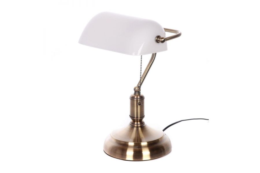 Настольная лампа Lumina Deco Banker LDT 305 WT