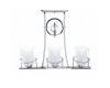 Подвесная люстра Lumina Deco Bronx LDP 1234-3 CHR
