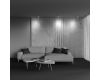Накладной спот Maytoni Onda C024CL-18W4K-W-1