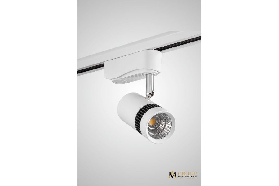 Трековый однофазный светильник AM Group AM230-7W WH 3000K
