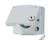 Розетка штепсельная Schuko Jung 620WSLOT