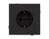 Механизм электрической розетки Arlight SCT-TENDO-MEU1-SFPL-BK (230V, 16A) 054638