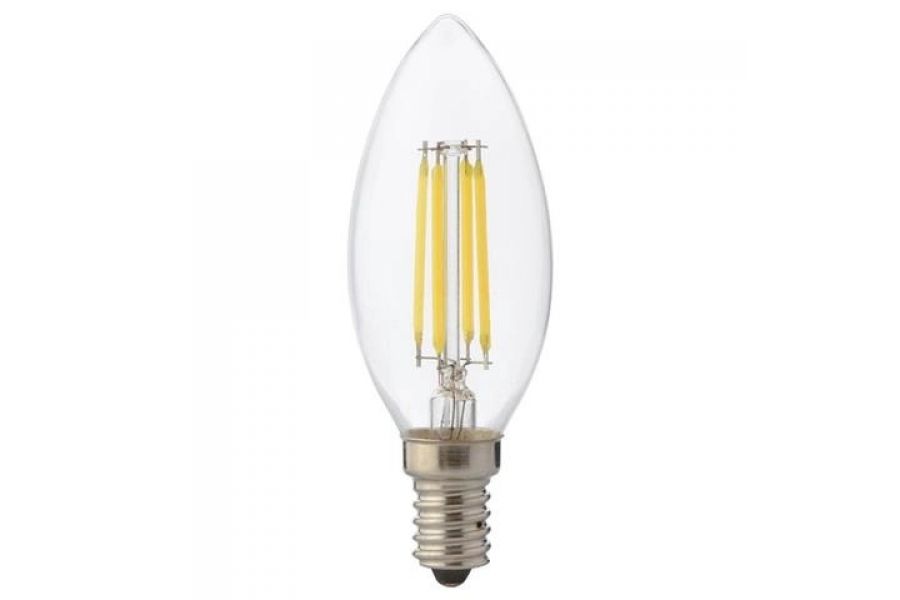 Лампа светодиодная филаментная Horoz E14 6W 2700К 001-013-0006 HRZ01000340