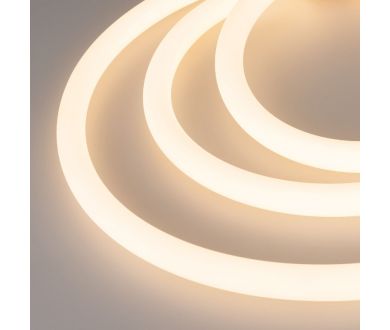 Светодиодная лента герметичная Arlight MOONLIGHT-TOP-A336-D25mm 48V Warm3000 360deg 12.5 W/m, IP65, 2835, 20m, wire x1 037562
