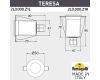 Уличный встраиваемый светильник Fumagalli Teresa 2L0.000.000.LXZ1L