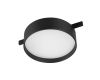 Трековый магнитный светильник Arlight MAG-MICROCOSM-RONDO-R113-12W Warm2700 (BK, 100 deg, 24V) 055471
