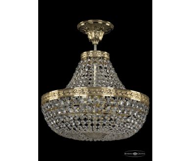 Люстра на штанге Bohemia Ivele Crystal 19111/H1/35IV G