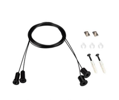 Подвес Arlight ARL-2x2m Set BLACK (Pad 9x2mm) 039187(1)