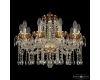 Подвесная люстра Bohemia Ivele Crystal 5413/10/200 G Amber/M-1H