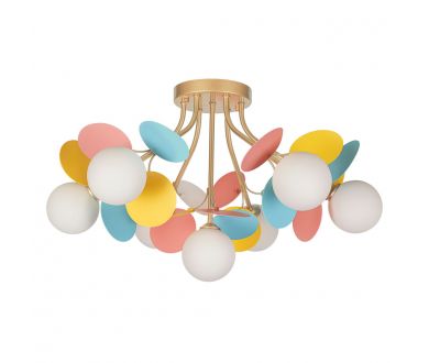 Потолочная люстра Arte Lamp Peacock A1369PL-7MD