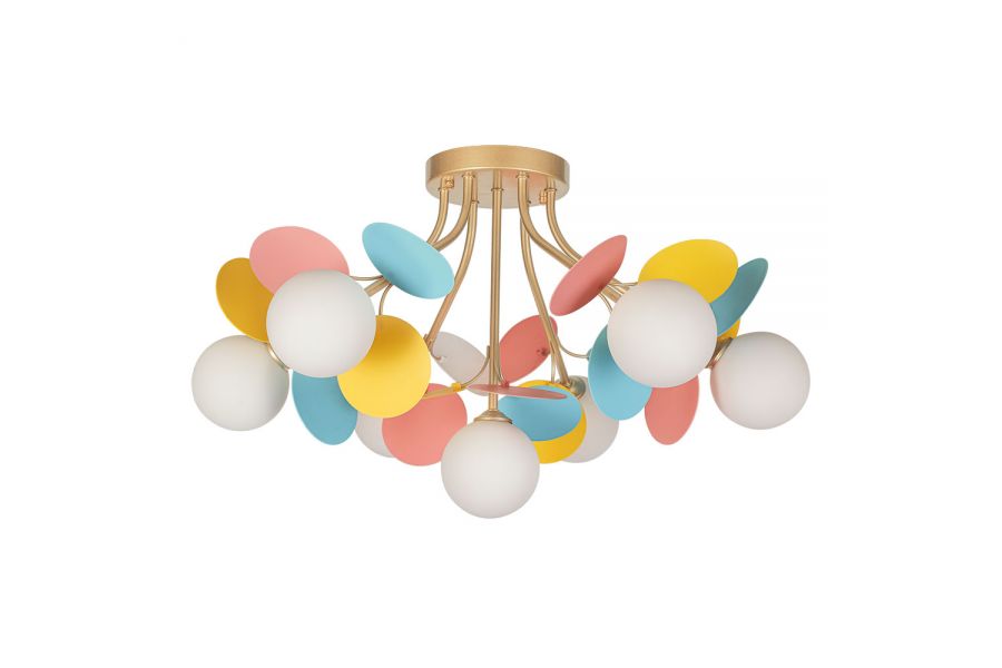 Потолочная люстра Arte Lamp Peacock A1369PL-7MD