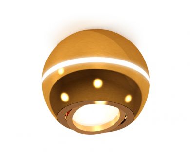 Накладной поворотный светильник с дополнительной подсветкой Ambrella Light Techno XS1105011 (C1105, N7004)