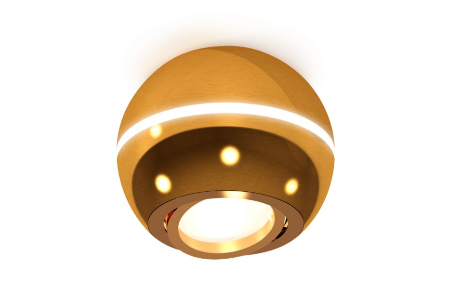 Накладной поворотный светильник с дополнительной подсветкой Ambrella Light Techno XS1105011 (C1105, N7004)