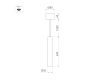 Подвесной светильник Arlight SP-PIPE-HANG-L600-R30-9W Day4000 (WH, 24 deg, 230V) 038615