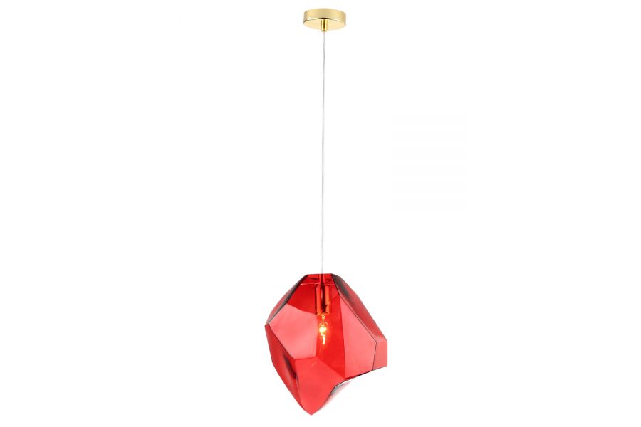 Подвесной светильник Crystal Lux NUESTRO SP1 GOLD/RED