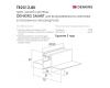 Шинопровод встраиваемый однофазный Denkirs Smart TR2012-BK