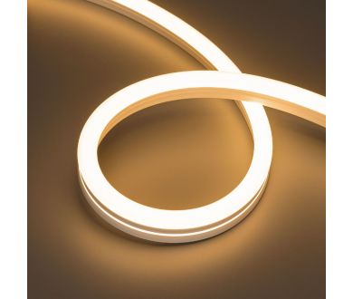 Светодиодная герметичная лента Arlight MOONLIGHT-SIDE-A140-12x24mm 24V Warm2700 (9.6 W/m, IP68, 5m, wire x2) 042798