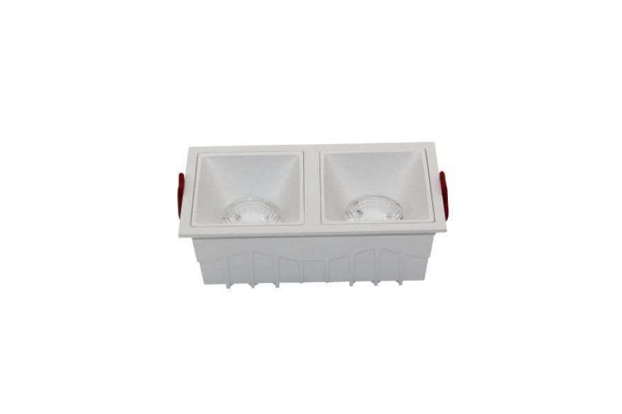 Встраиваемый светильник Maytoni Technical Alfa LED DL043-02-15W4K-D-SQ-W