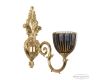 Бра Bohemia Ivele Crystal Verona 7203B15/1/210 G P1 U Amber-Blue/H-1K