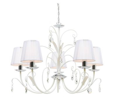 Подвесная люстра Arte Lamp Romana Snow A1743LM-5WH