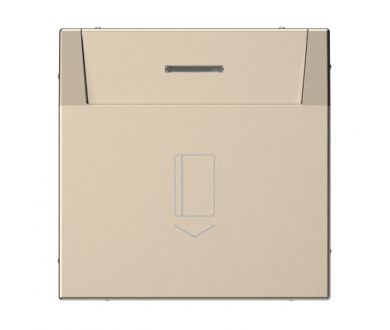 Выключатель карточный 10А, без задержки времени, быстр.клемм. Systeme Electric ArtGallery Шампань GAL000514S