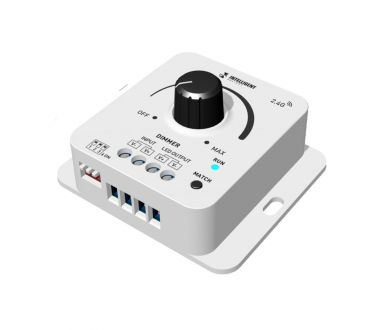 Диммер Arlight SMART-PWM-101-32-DIM-SUF (12-48V, 1x8A, 2.4G) (IARL, IP20 Пластик) 050417
