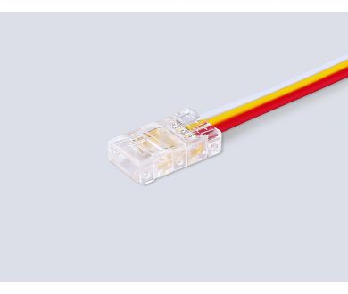 Соединитель гибкий односторонний Ambrella Light Illumination COB CCT 12/24V для лент 8mm (3 конт.) (5шт. в комплекте) GS7406