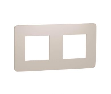 Рамка 2-постовая Schneider Electric Unica New NU280444