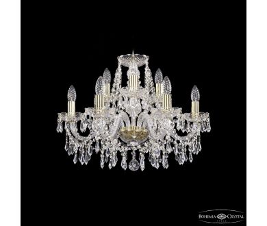 Подвесная люстра Bohemia Ivele Crystal 1403/6+3/195 G