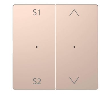 Клавиша двойная Schneider Electric Merten D-Life MTN5227-6051