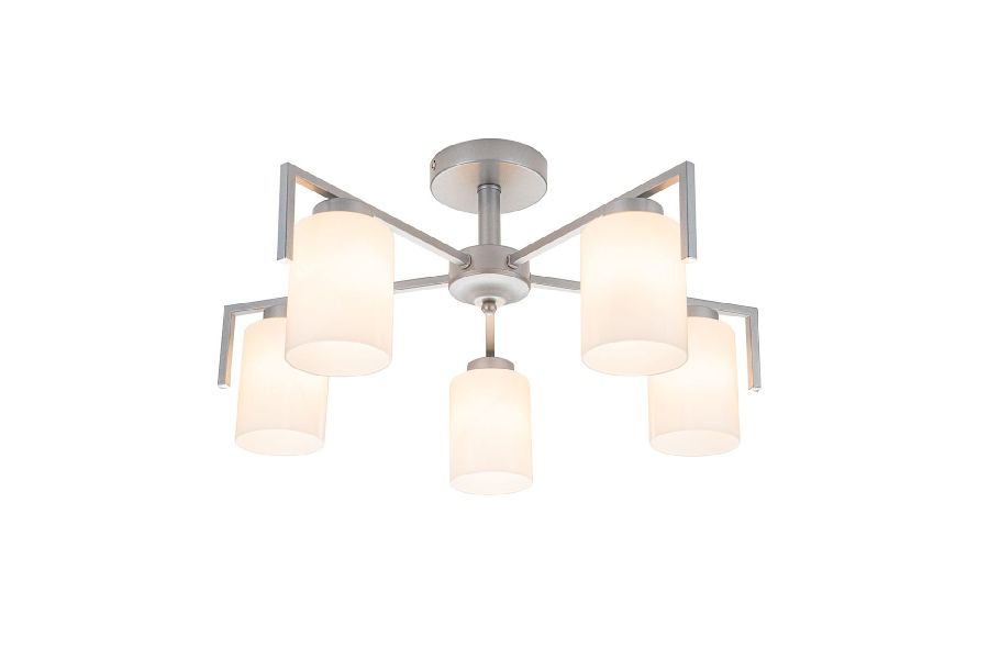 Люстра на штанге Escada Style 1142/5P Silver
