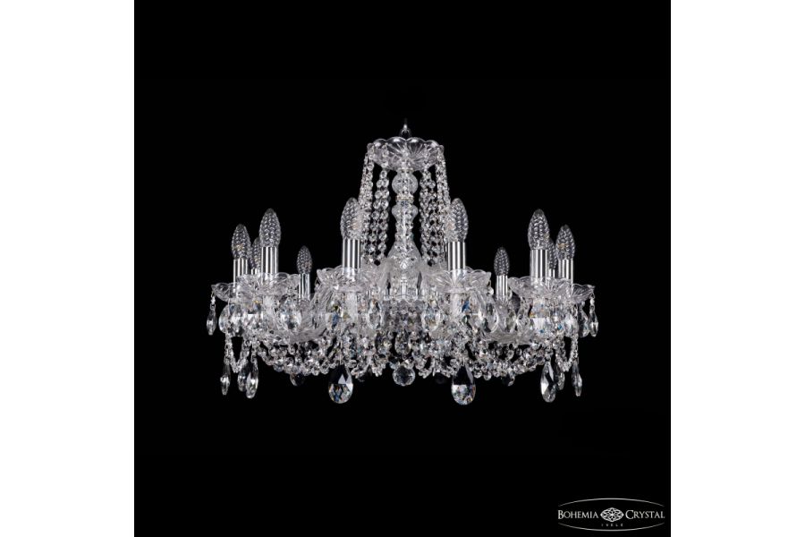 Подвесная люстра Bohemia Ivele Crystal 1402/12/240 Ni