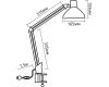 Настольная лампа Feron DE1430 24233