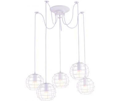 Купить Подвесная люстра Arte Lamp A1110SP-5WH Подвесная люстра Arte Lamp A1110SP-5WH