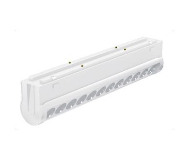 Трековый магнитный светильник Arlight MAG-VIBE-LASER-TURN-L209-12W Day4000 (WH, 24 deg, 48V) 044429
