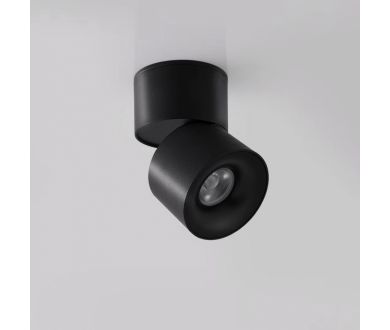 Накладной спот iLedex Metrica 115-12W-D70-4K-55DG-BK