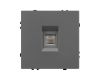 Механизм компьютерной розетки Arlight SCT-NOBE-MPC1-SFPL-GR (RJ-45, CAT6) 054307