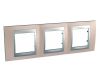 Рамка 3-постовая Schneider Electric Unica Top MGU66.006.096