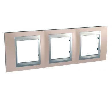 Рамка 3-постовая Schneider Electric Unica Top MGU66.006.096
